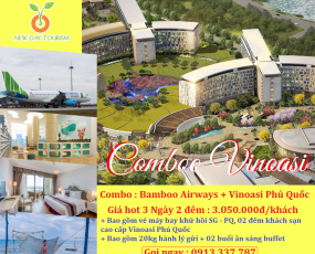 Combo Sang Chảnh cùng Banoo Airways & Vinoasi Phú Quốc