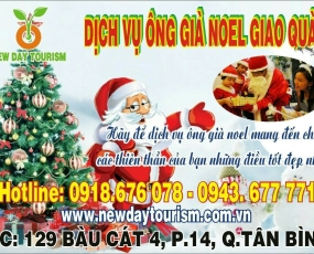 DỊCH VỤ ÔNG GIÀ NOEL GIAO QUÀ