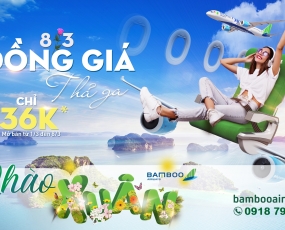 BAMBOO AIRWAYS QUÀ TẶNG ĐẶT BIỆT NGÀY QUỐC TẾ PHỤ NỮ 08/03/2021