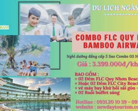 Combo bay Bamboo Airways - Nghỉ dưỡng đẳng cấp cùng FLC Quy Nhơn 