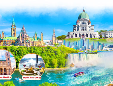 TOUR CANADA: TORONTO – OTTAWA – MONTREAL