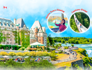 DU LỊCH LIÊN TUYẾN ĐÔNG – TÂY CANADA