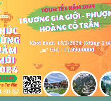 Tour Trương Gia Giới Tết 2024