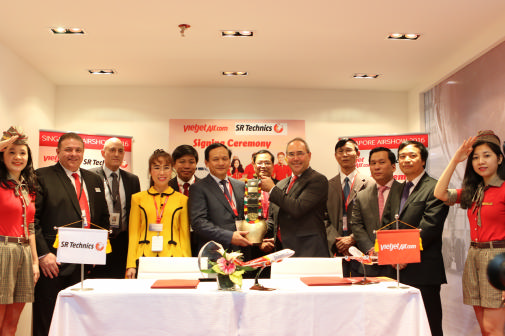 Vietjet ký kết mua động cơ PurePower Geared Turbofan từ Pratt & Whitney - Tập đoàn United Technologies Corp.