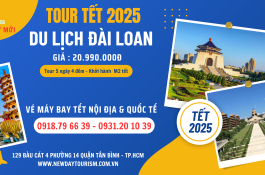 DU LỊCH ĐÀI LOAN