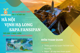 HÀ NỘI - SAPA - FANSIPAN - HẠ LONG