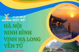 HÀ NỘI - NINH BÌNH - VỊNH HẠ LONG - YÊN TỬ