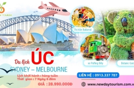 HÀNH TRÌNH KHÁM PHÁ SYDNEY – MELBOURNE