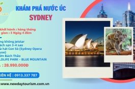 DU LỊCH ÚC (KHÁM PHÁ MONO - SYDNEY)