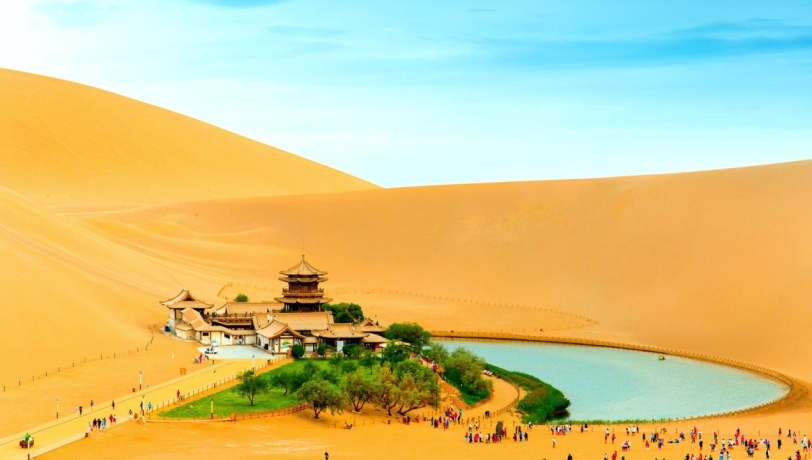 DU LỊCH TRUNG QUỐC ĐÔN HOÀNG – GIA DỤC QUAN – TỬU TUYỀN – TRƯƠNG DỊCH