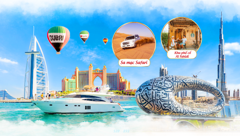  DU LỊCH KHÁM PHÁ DUBAI – ABU DHABI