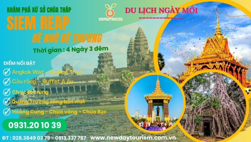 SIEM REAP ĐỂ NHỚ ĐỂ THƯƠNG